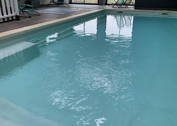 La Metairie-du-Vauhariot - Chambre Ou Lodge - Piscine Chauffée - Vue Mer et Mont Saint Michel et GR34 - Résidence Hôtelière